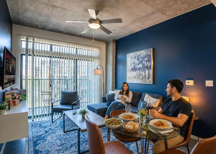 Apartamento Chic Downtown 2-bedroom Pool Gym Parking Phoenix
