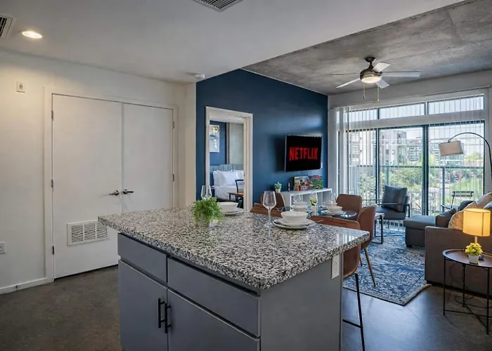 Apartamento Chic Downtown 2-bedroom Pool Gym Parking